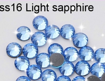 Стразы DMC SS16 Light sapphire, 30шт