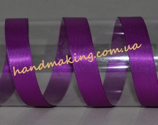 Двухсторонняя атласная лента 16мм Ultra Violet 467