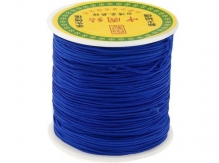 Шнур для плетіння браслетів "шамбала" синій