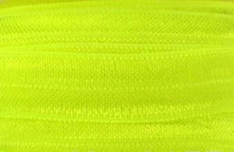 Еластична стрічка-гумка 15мм жовта неонова