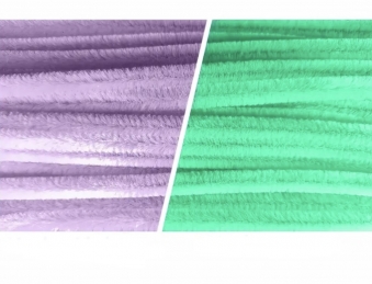 Синельний дріт люмінесцентний бузковий (світиться в темряві)