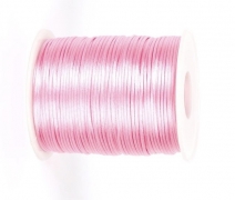 Шнур атласный 2,5мм розовый