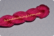 Шнур для плетения браслетов "Шамбала" малиновый