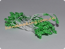 Тычинки пенопластовые на нитке зеленые