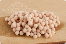 Помпони велюрові 8мм Cream 36, 50шт