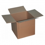 Коробка для упаковки бурая 39х39х39,4см