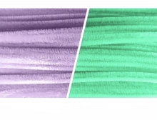 Синельний дріт люмінесцентний бузковий (світиться в темряві)